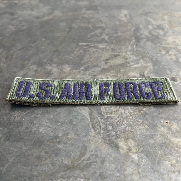 U.S. AIR FORCE embroidered tape patch - vintage - Picture 7 of 10
